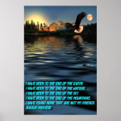 Eagle-Flight-29-Navajo-Proverb Poster (Vorne)