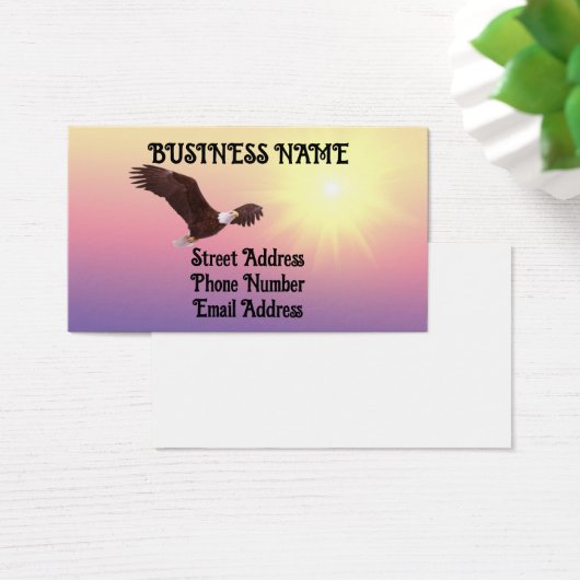 Eagle Flight Business Card (Schreibtisch)