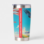 Eagle Flight Flag 1776-2026 Quarter-Millennium USA Thermobecher (Rechts)