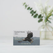 Eagle-Flug-Visitenkarte Visitenkarte (Stehend Vorderseite)