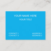 Eagle Flying Bald Eagle Visitenkarte (Rückseite)