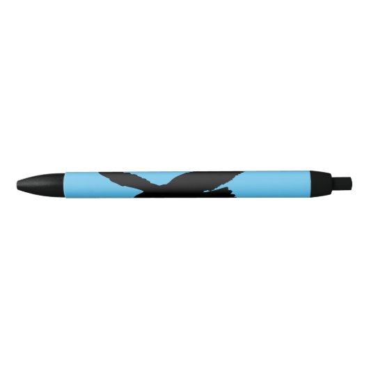 Eagle Flying Blue Pen - Ihre Farben Kugelschreiber (Vorderseite)