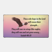 Eagle Flying Desk Mat Schreibtischunterlage (Vorderseite)