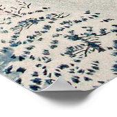 Eagle Flying in Snow von Ohara Koson (1933) Poster (Ecke)