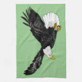 Eagle Flying Kitchen Handtuch - Ihre Farben (Vertikal)
