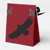 Eagle Flying Red Fevor Box - Ihre Farben - Text Geschenkschachtel (Rückseite)