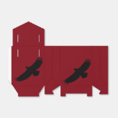 Eagle Flying Red Fevor Box - Ihre Farben - Text Geschenkschachtel (Ungefaltet)