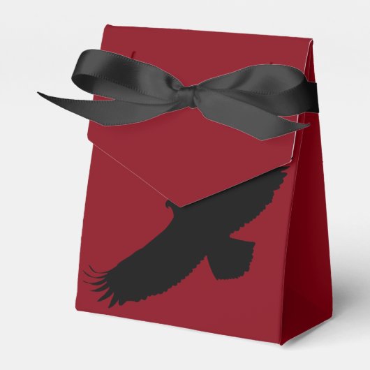 Eagle Flying Red Fevor Box - Ihre Farben - Text Geschenkschachtel (Vorderseite)