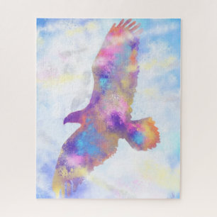 Eagle Flying - The Watercolor Art Collection Puzzle