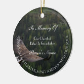 Eagle Flying Tribute Ornament by HAMbyWG (Links)