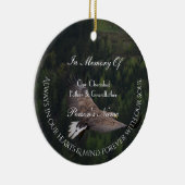 Eagle Flying Tribute Ornament by HAMbyWG (Rechts)