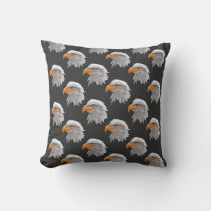 Eagle Frenzy Kissen (dunkelgrau)
