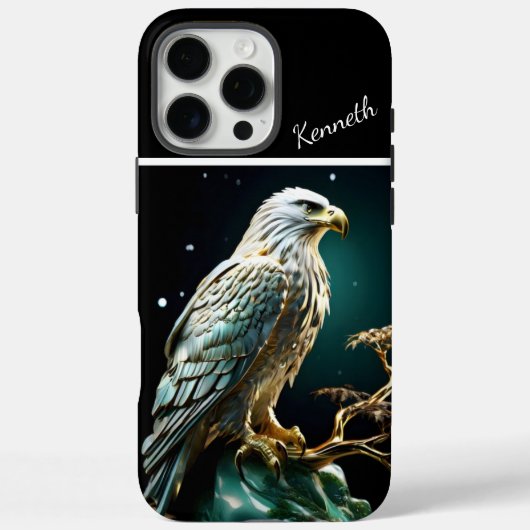 Eagle Full Moon Case-Mate iPhone Hülle (Rückseite)
