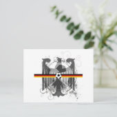 Eagle Fußball - Deutsche Fans - Geschenke und T -  Postkarte (Stehend Vorderseite)