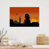 Eagle Gaze Poster (Küche)