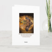 Eagle-Geist der Wind ArtCard Karte (Rückseite)