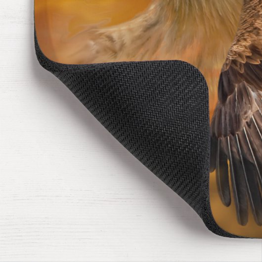 Eagle-Geist der Wind-Kunst Mousepad (Ecke)