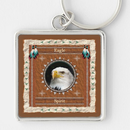 Eagle - Geist-Schlüsselkette Schlüsselanhänger (Vorne)