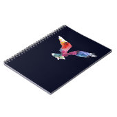 Eagle-Geist-Tier-Vogel. Totem. Aquarell-Kunst Notizblock (Linke Seite)