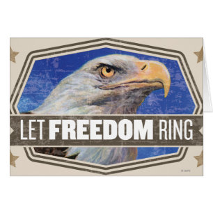 Eagle-Gelassener Freiheits-Ring