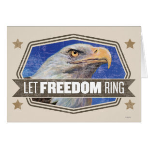 Eagle-Gelassener Freiheits-Ring