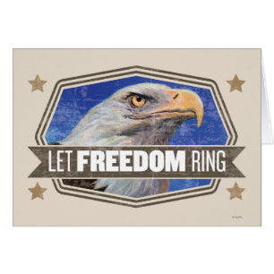 Eagle-Gelassener Freiheits-Ring