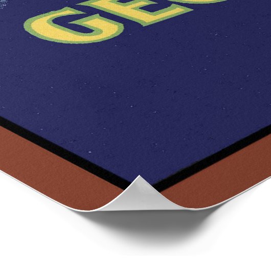 Eagle Georgia Paches Poster (Ecke)