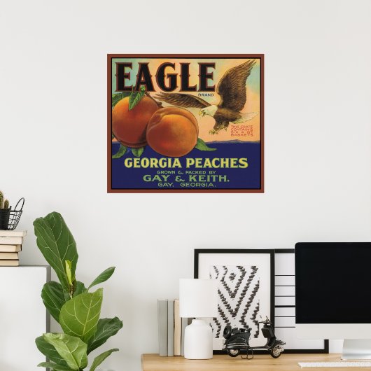 Eagle Georgia Paches Poster (Heimbüro)