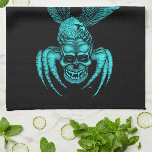 Eagle Geschirrtuch (Gefaltet)