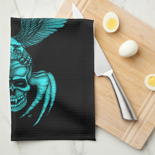 Eagle Geschirrtuch (Viertel Falte)