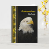 Eagle - Glückwünsche - Leistung - andere Gebrauch Karte (Gelbe Blume)