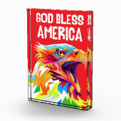 Eagle God Bless America Fotoblock (Rechts)