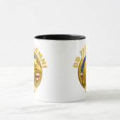 Eagle Gold Emblem USA Flag | DD 214 Alumni Tasse (Zentrum)