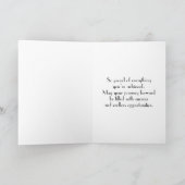 Eagle Graduation Customizable Card Karte (Innenseite)