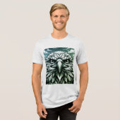 Eagle Graphic T - Shirt Tri-Blend-Shirt (Vorderseite voll)