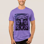 Eagle Graphic T - Shirt Tri-Blend-Shirt (Vorderseite)