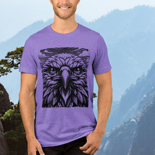 Eagle Graphic T - Shirt Tri-Blend-Shirt