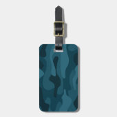 Eagle Green Monocolor Camouflage Gepäckanhänger (Vorderseite vertikal)