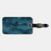 Eagle Green Monocolor Camouflage Gepäckanhänger (Rückseite horizontal)