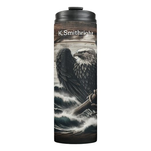 Eagle Grips Helm in Sturmsee Thermosbecher (Vorderseite)