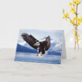 Eagle Grußkarte Karte (Gelbe Blume)