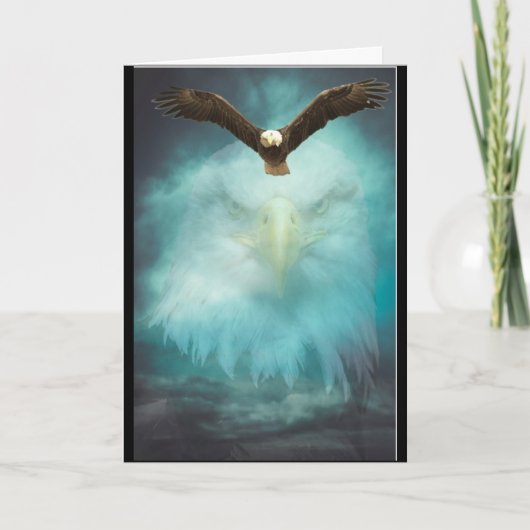 Eagle Happy Birthday Son Karte (Vorderseite)