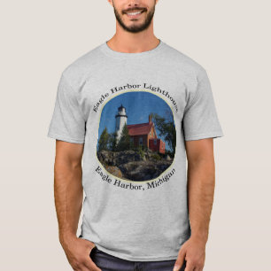 Eagle Harbour Leuchtturm ovales Shirt