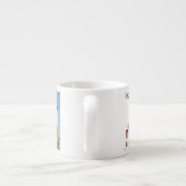 Eagle Harbour Lighthouse Espresso Tasse (Rückseite)