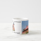 Eagle Harbour Lighthouse Espresso Tasse (Vorderseite)
