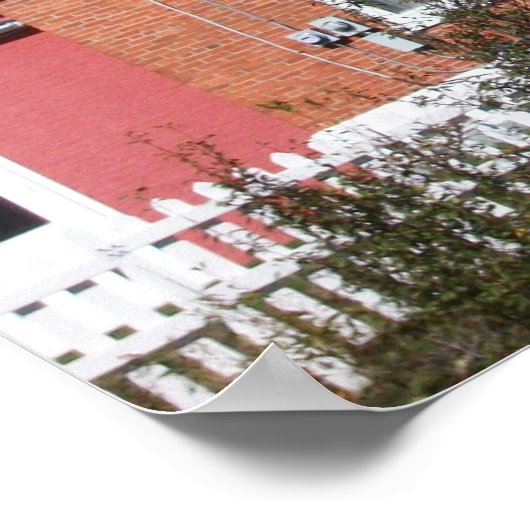 Eagle Harbour Lighthouse Foto Poster (Ecke)