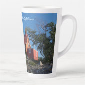 Eagle Harbour Lighthouse Latte Tasse (Rechts)