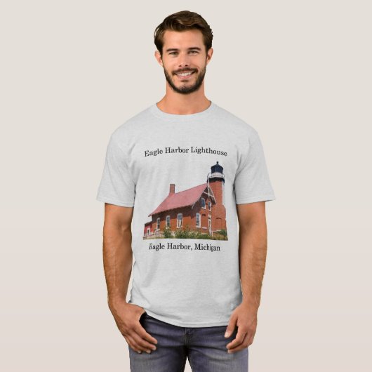 Eagle Harbour Lighthouse Light Shirt (Vorne ganz)