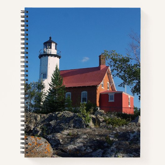 Eagle Harbour Lighthouse Notebook Notizblock (Vorderseite)