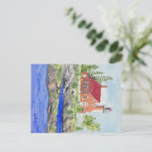 Eagle Harbour Lighthouse Postcard Postkarte (Stehend Vorderseite)